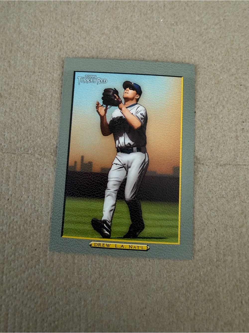 2005 Topps Turkey Red J.D. Drew #159 Trading Card